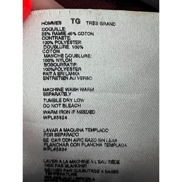 Santa Fe Outback Denim Jacket Men XL Barn Coat Western Fleece Chores Southwest - Picture 13 of 14